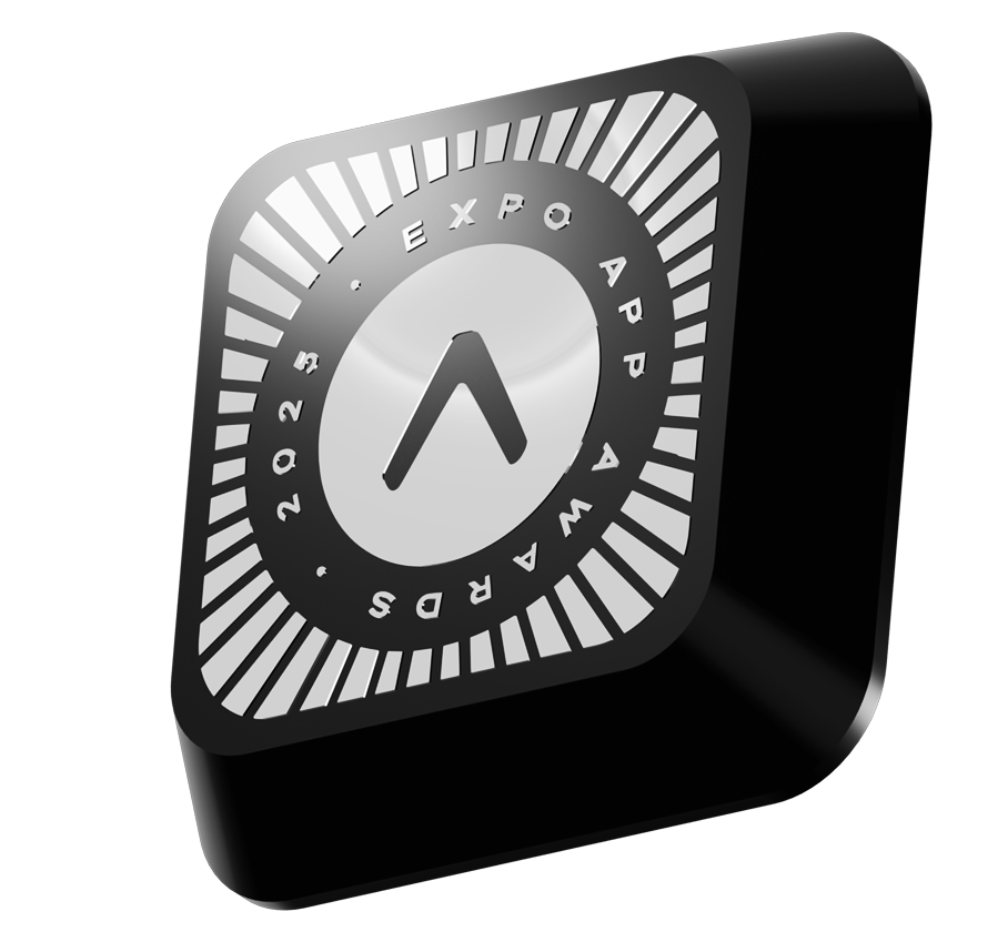 Expo App Awards 2025 winner badge